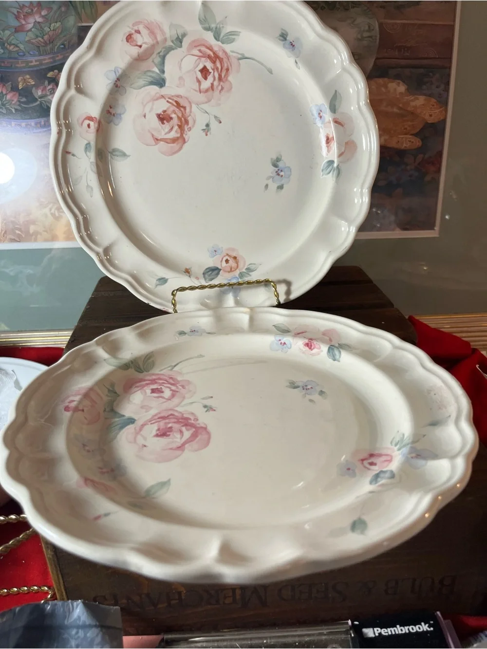 Pfaltzgraff set scalloped